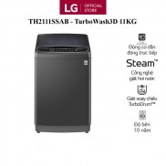 Máy giặt LG Inverter lồng đứng TurboWash3D 11kg (Đen)-TH2111SSAB - Miễn phí lắp đặt